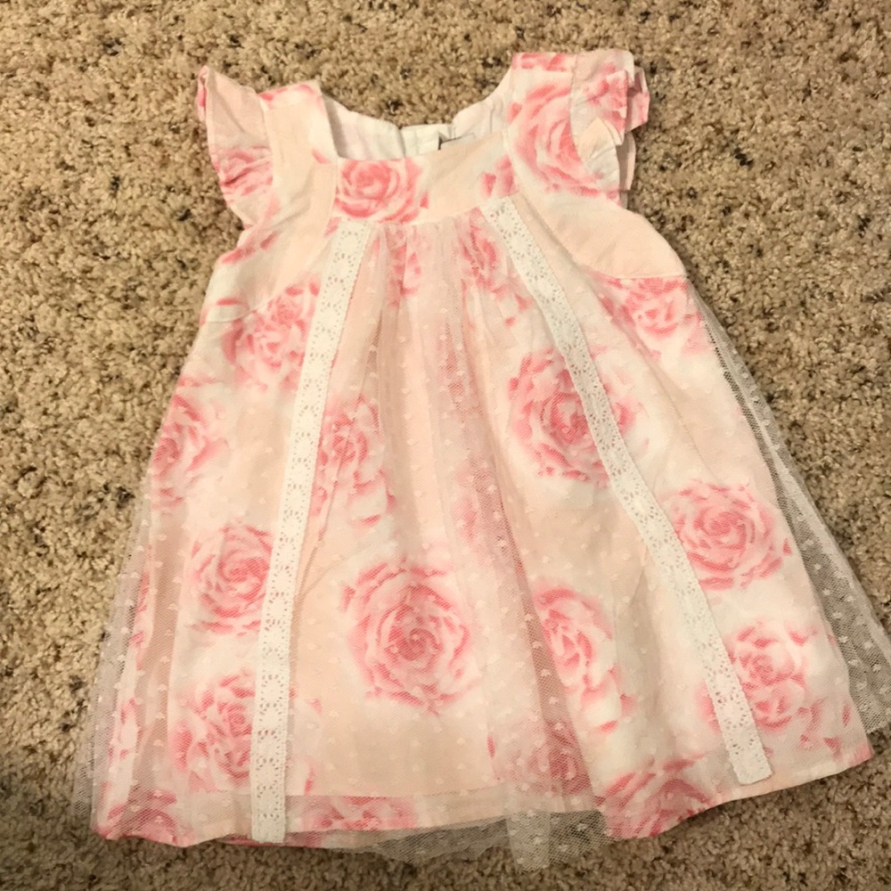Rosy baby dress